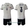 Conjunto (Camiseta+Pantalón Corto) Italia Giorgio Chiellini 3 Segunda Equipación 2021/22 - Niño